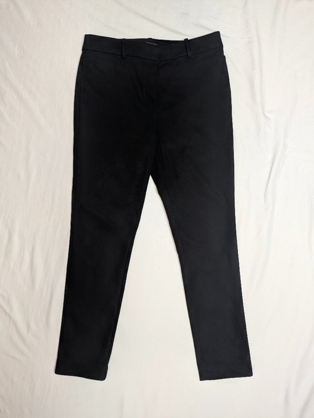 Loft Women's High Waist Skinny Black Dress Pants, Size 6 Petite